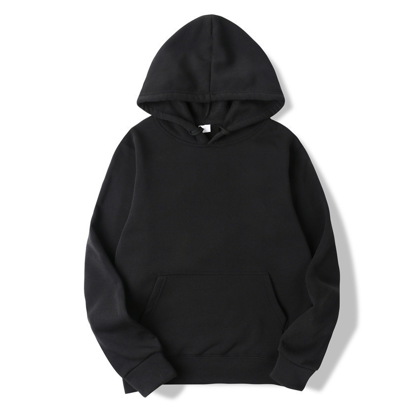 Popular Plush men's and women's solid color polister sweater and Hoodie customization support