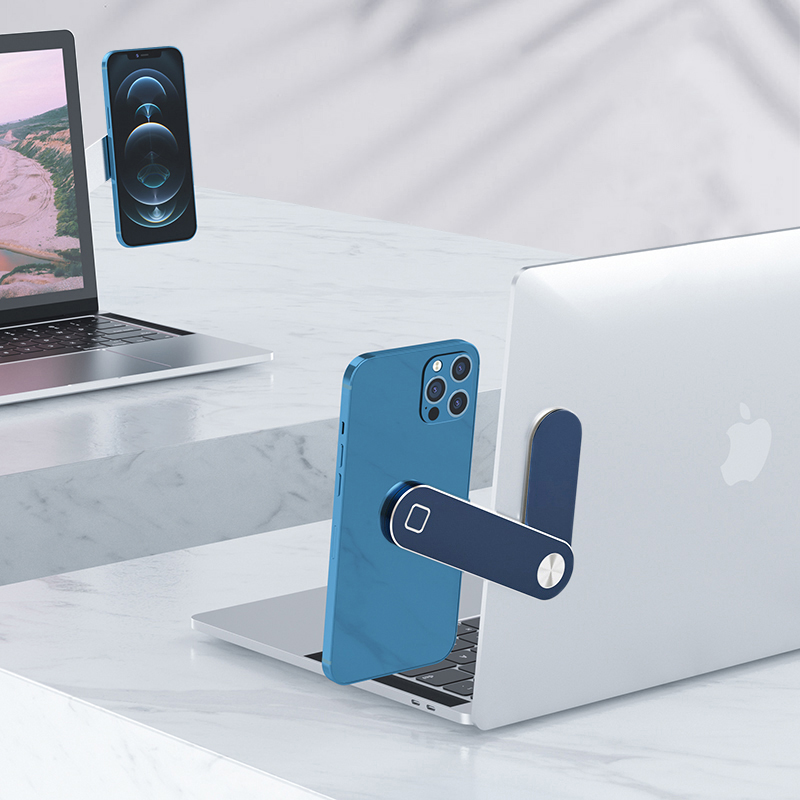 New Design Multifunctional Mini Computer Stand Aluminum Alloy Laptop Mobile Phone Holder with Foldable Extension