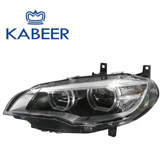 Модифицированные светодиодные фары Kabeer для 2008-2013 X6 E71, ксеноновые hid обновленные светодиодные фары