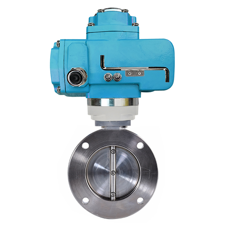 SONGO DN40 1-1/2 "интеллектуальный взрывозащищенный вакуумный Электрический привод из нержавеющей стали 304, клапан-бабочка