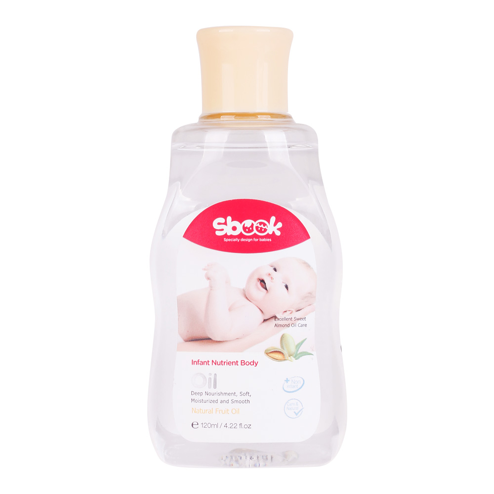 SBOOK sleeping skin care moisturizing & protecting plant based baby massage oil