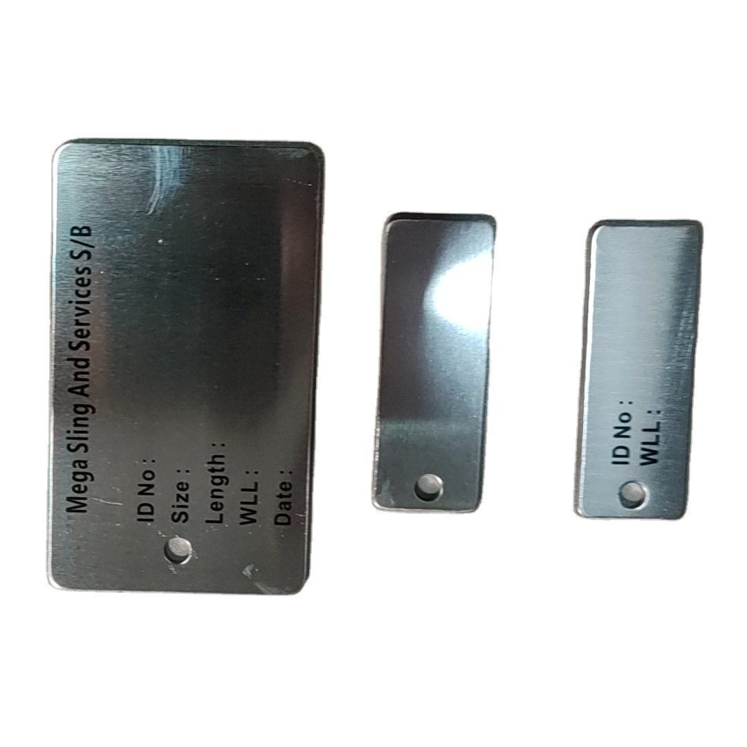 KINDABADGE Plate Custom Aluminum Tag Logo Metal for Machinery Equipment,metal Metal Nameplate Sign Badge,engraved or Printing