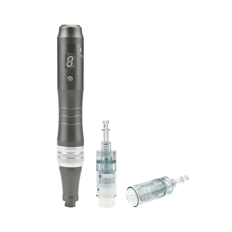 2020 цифровой 6 уровней скорости microneedling dermapen dr ручка ultima M8 со светодиодным дисплеем