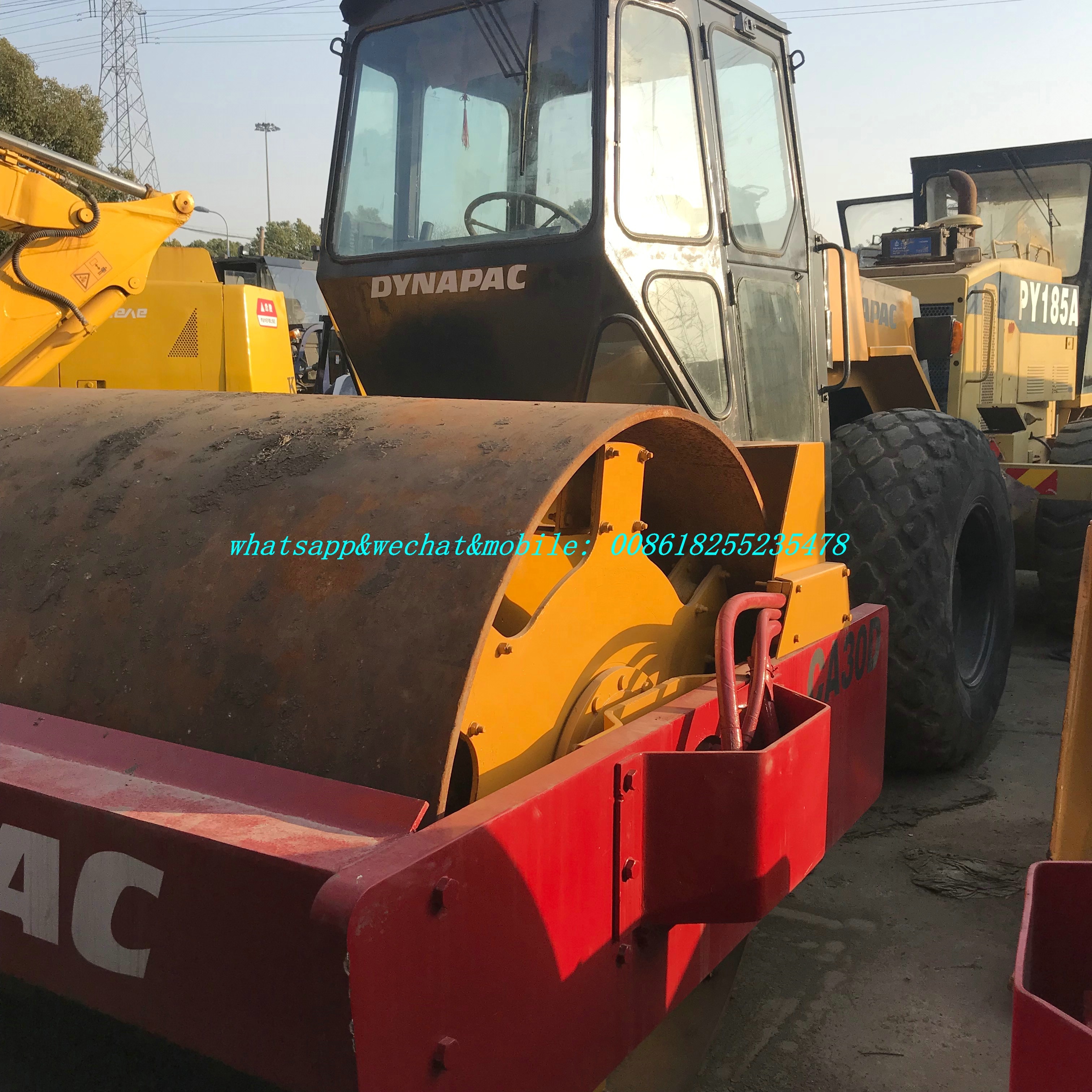 Atlas copco CA30D дорожный каток