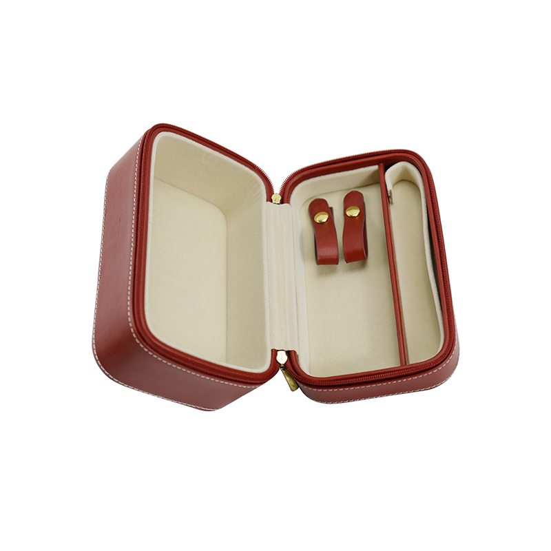 Cardboard Hexagon Printed Ring Necklace Luxury Pu Leather Travel Storage Gift Logo Velvet Custom Packaging Boxes Jewelry