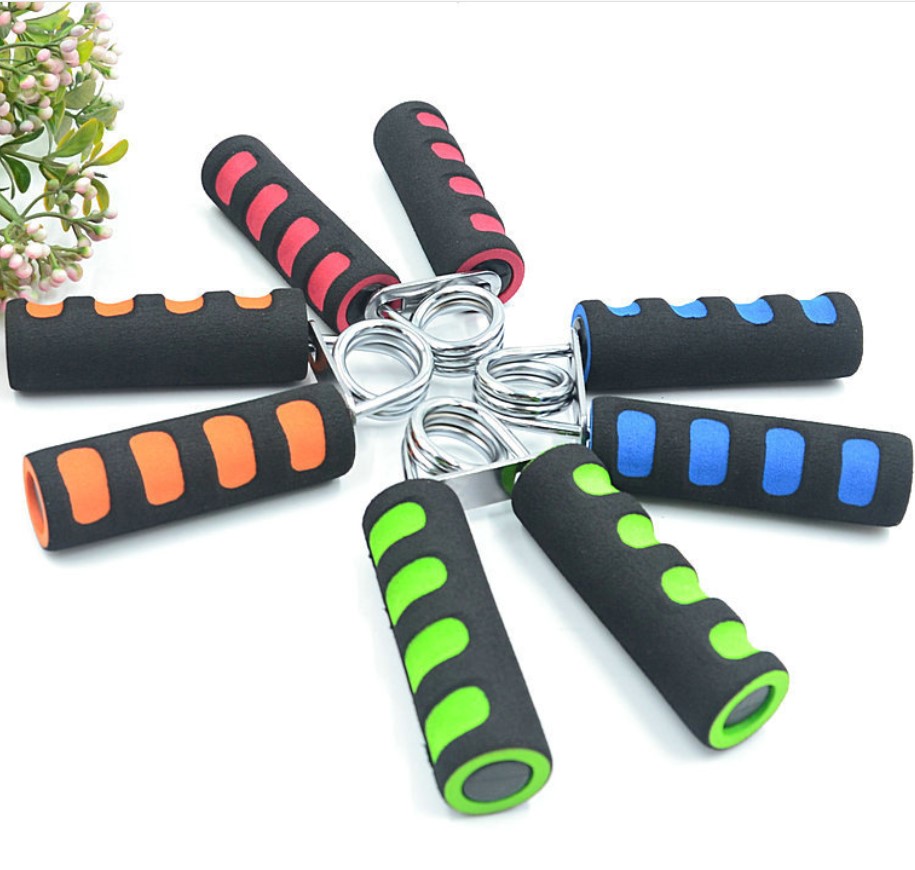 fingerprints egonomical design foam wrist training devices for home training forearm exercises gripper