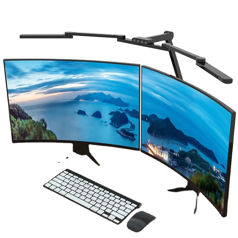 LED Desk Lamp for Home Office - 24W Bright Desk Light with Clamp Eye Caring Architect Task Light working light stand