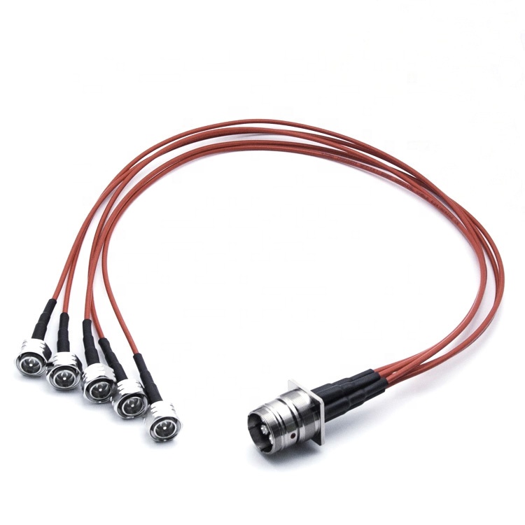 Кластерный разъем MQ5 jack на 4,3/10 Штекерный разъем, полугибкий 141 кабель от производителя, Низкий PIM jumper