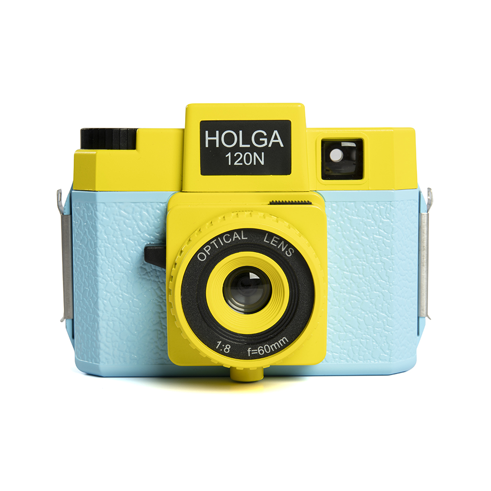 Пластиковая камера для мгновенной печати Holga 120N среднего формата с фиксированным фокусом и объективом