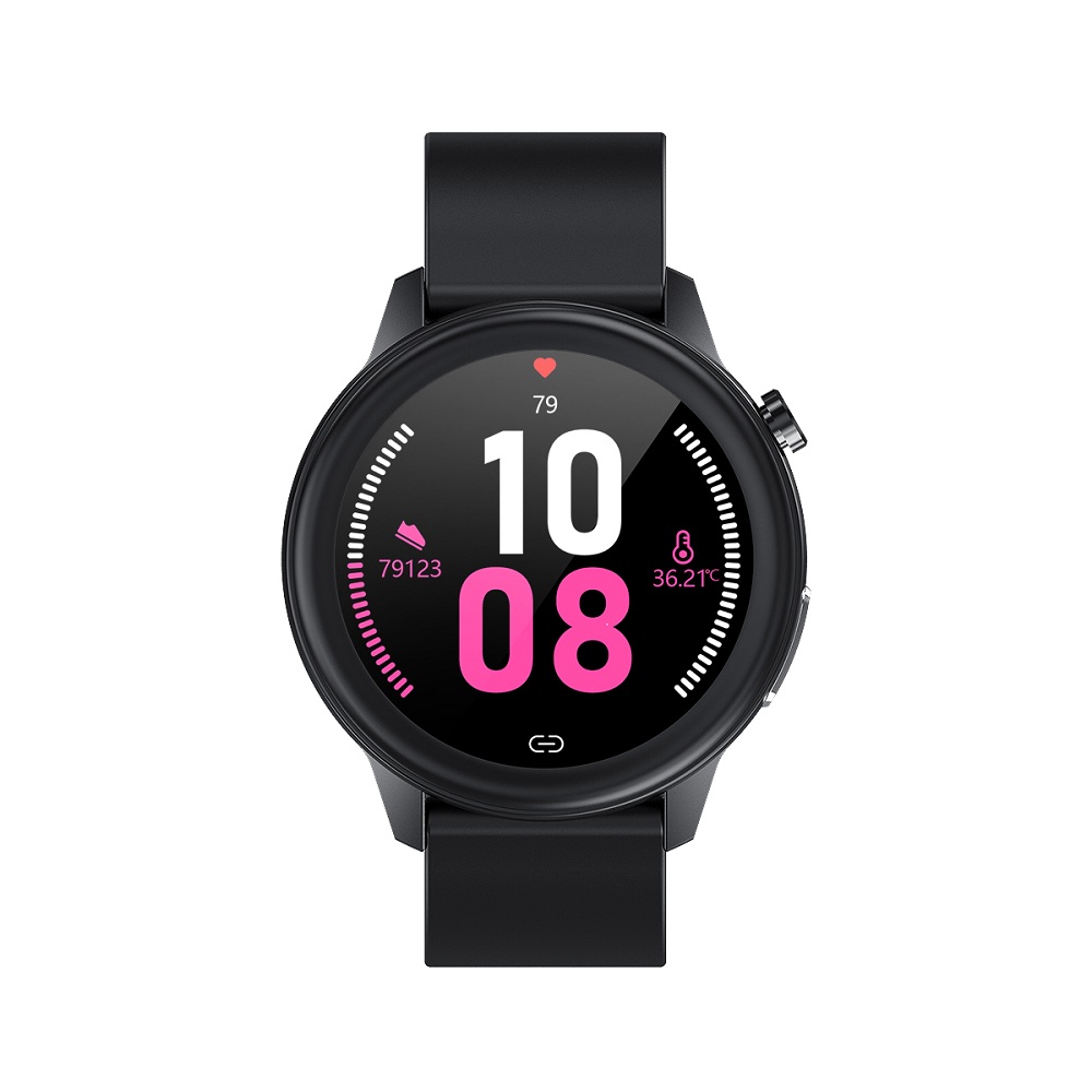 Waterproof E80 Round Screen Smart Band Wath Body Temperature Ecg+ppg Ai Medical Diagnosis Health Monitoring Smartwatch Watches