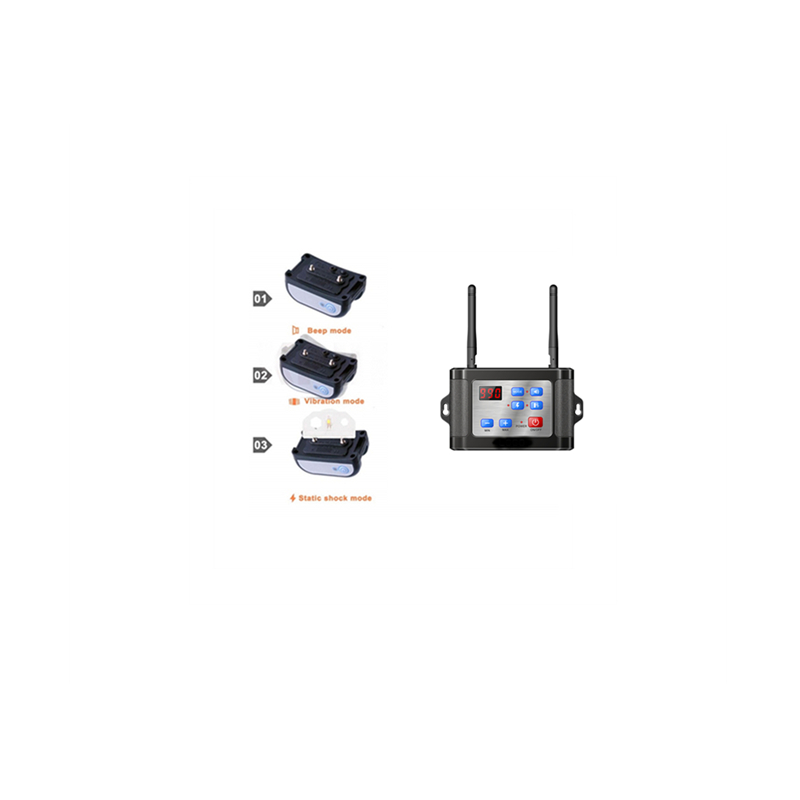 Electric Wireless Dog Fence System Rechargeable IP65 Waterproof with two Receivers X-890-R2