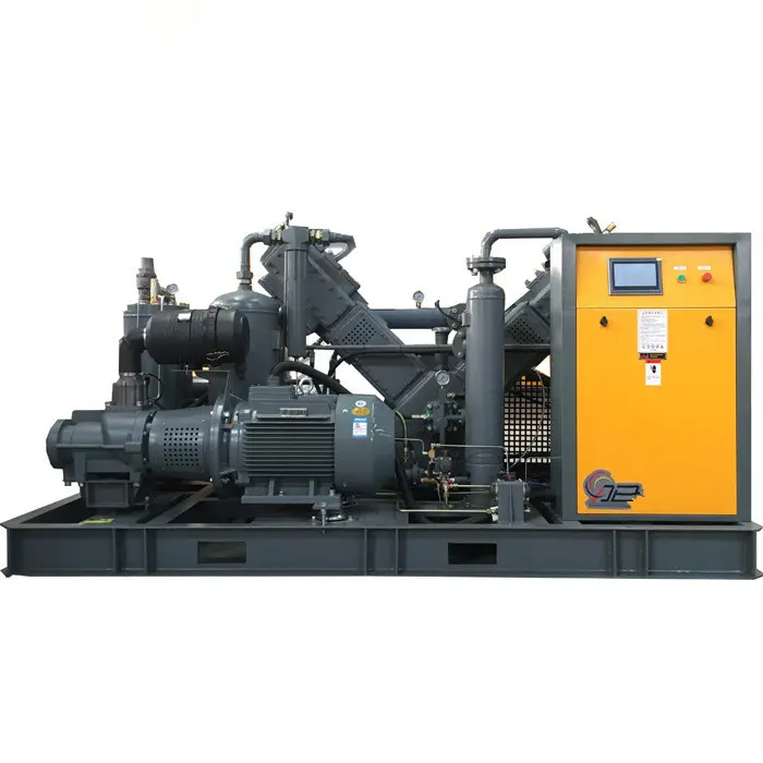 High Quality Screw+piston Air Compressor High Pressure 40bar Oil Free Compressor