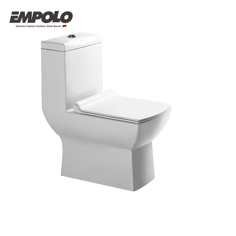 square toilet bowl Wholesale one piece Toilets Dual Flush Bathroom Toilet WC Siphonic 300mm