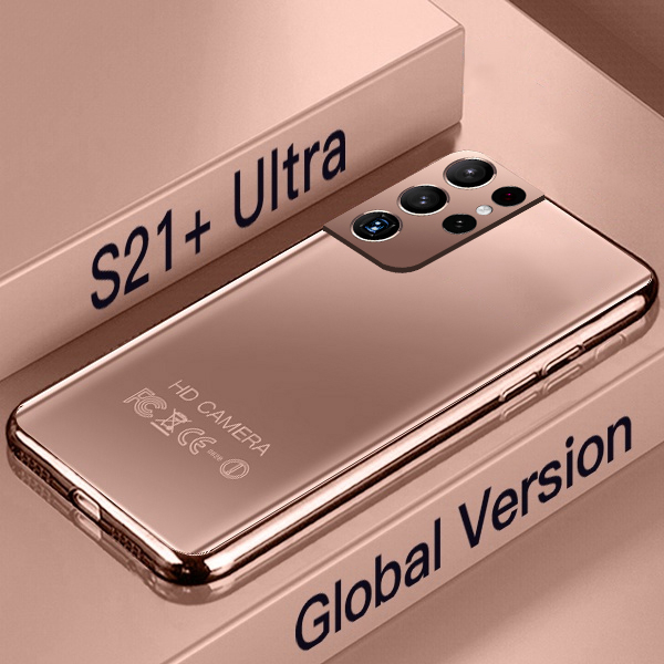 Смартфон на Android, большой экран 7,3 дюйма, Mtk6989, разблокированный, 5g S21 + U, 512 Гб ПЗУ, 6800 мАч, мобильный телефон с большой батареей (абсолютно новый)
