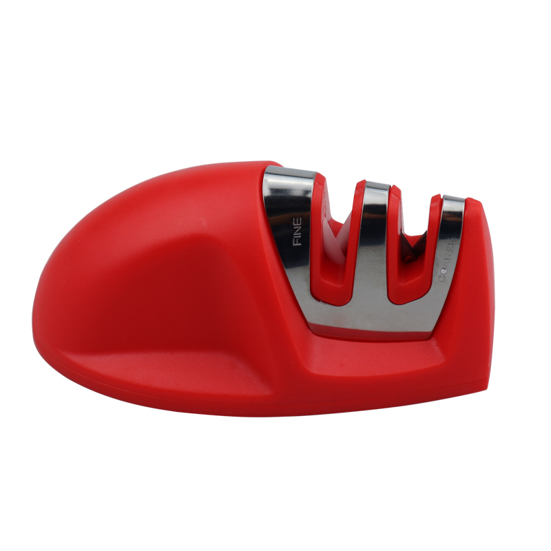 New kitchen knife sharpening tool 2 in 1 manual tungsten steel carbide knife sharpener