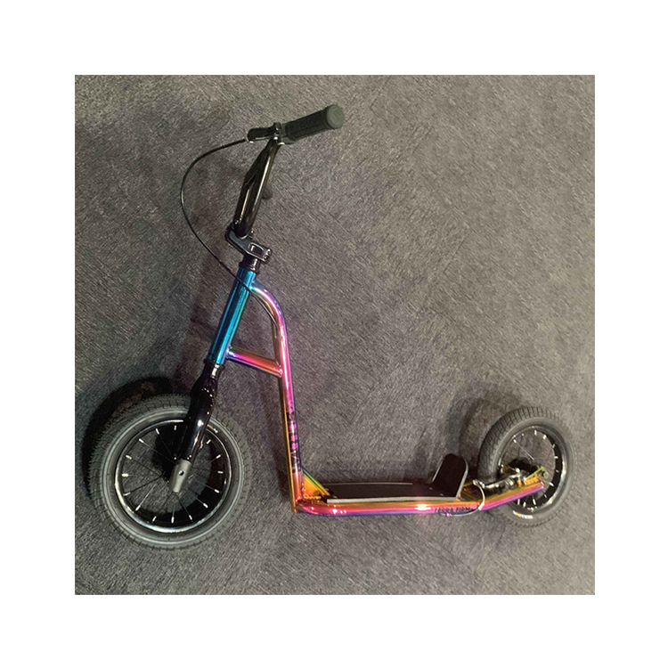 JOYKIE custom steel frame pro oil slick big wheel Молодежный взрослый скутер с v-образным тормозом