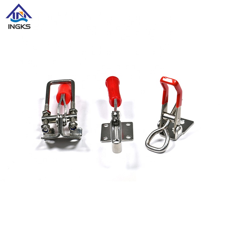 Vertical Handle Clamp Stainless Steel Adjustable Hold Down Clamp, Heavy Duty Quick Release Toggle Clamp