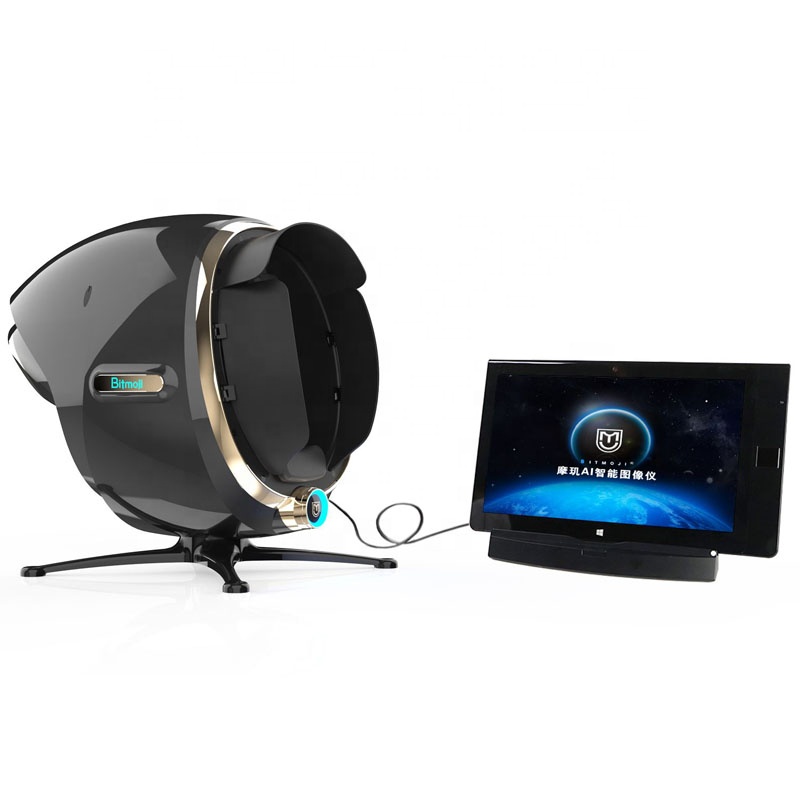 2021 Новый дизайн Профессиональный умный 3D анализатор кожи Moji цифровой AI анализ кожи лица анализатор кожи машина