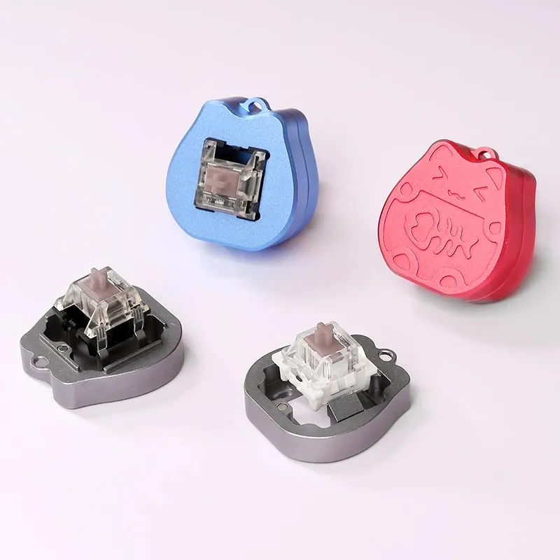 Механический переключатель клавиатуры открывалка Магнитного Всасывания CNC Металла Lucky Cat переключатели тестер открывалка для Kailh Cherry Gateron Outemu