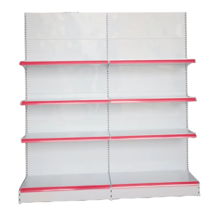 Supermarket racks have good load-bearing capacity and are suitable for storing heavy items supermarket shelves