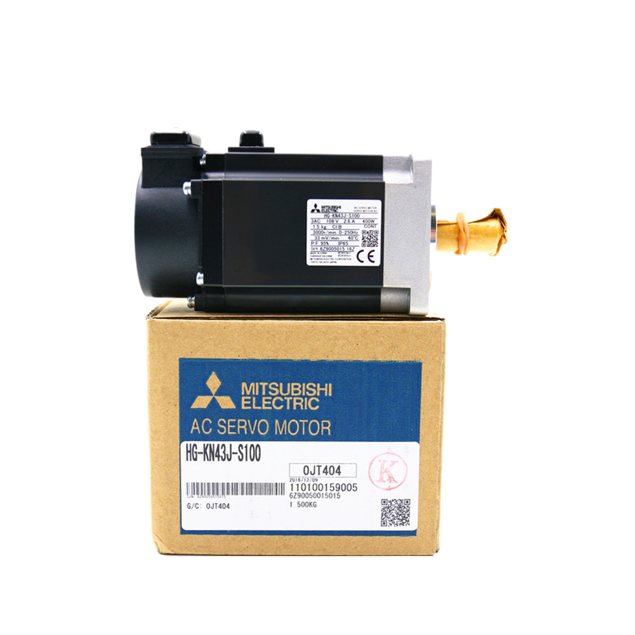 Mitsubishi AC Серводвигатель HG KN43J S100 400W HG-KN43J-S100