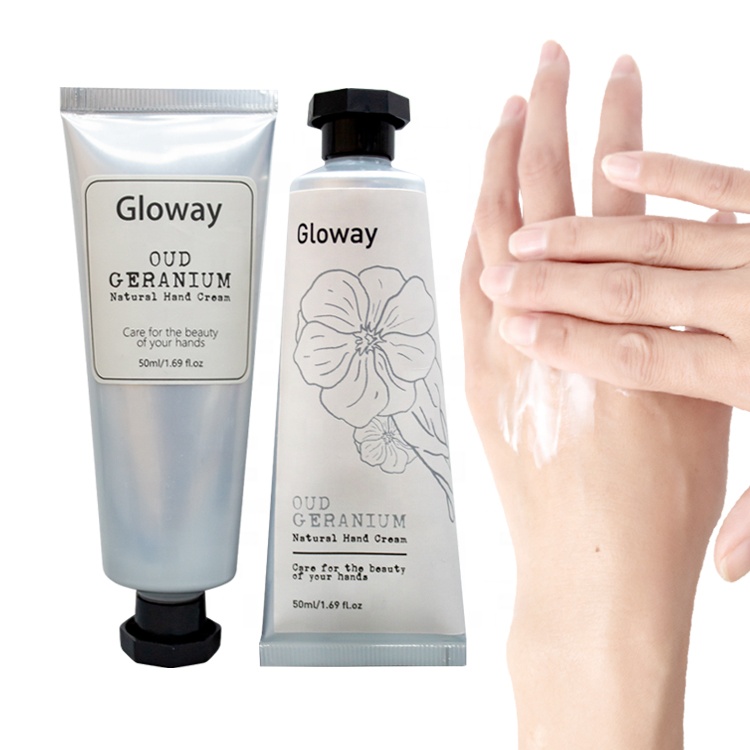 Высококачественный натуральный лосьон для рук GLOWAY из герани OUD объемом 50 мл фирменная марка Парфюмированный крем для рук для увлажнения и яркости рук