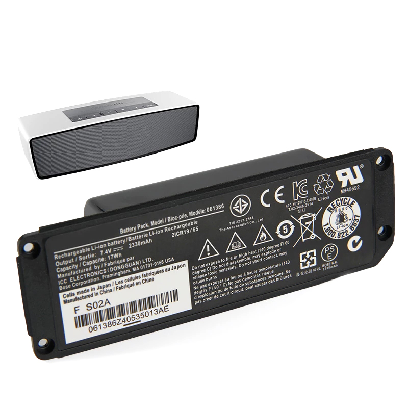 Оригинальная сменная батарея 061384 063404 061385 061386 063287 для BOSE SoundLink Mini I One Speaker