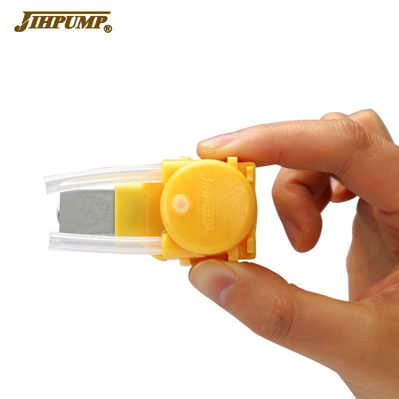 JIHPUMP, низкая цена, 6 в, двигатель постоянного тока, маленькая миниатюрная самовсасывающая трубка, перистальтический насос, производители дозирования жидкости с низким потоком
