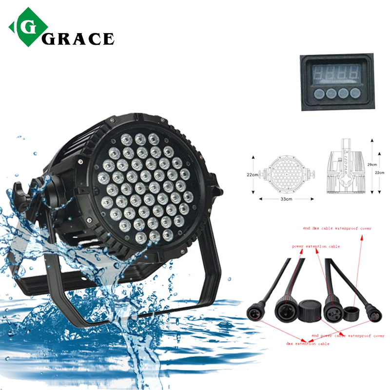 Grace IP65 Waterproof Par Light Rgbw 54*3w DMX LED Par Light