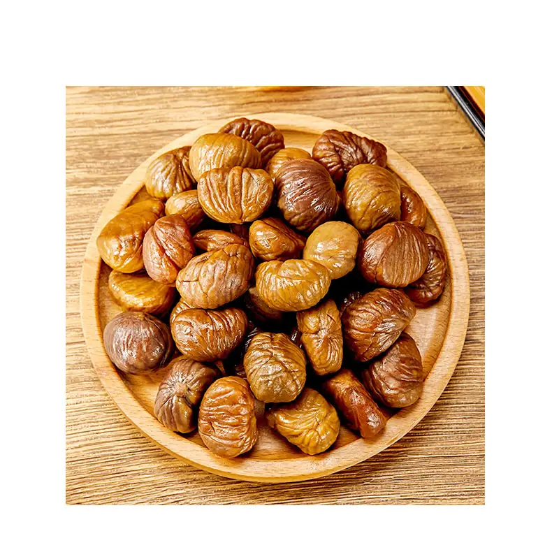 Multifunctional Snack Cooked Chestnut Food Snacks Chestnuts Peeled With High Quality