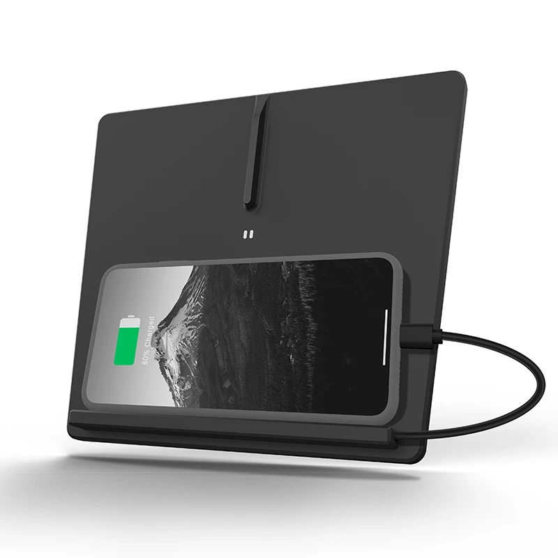 С двумя USB-портами, беспроводное зарядное устройство для телефона, подставка для Tesla Model 3, аксессуары