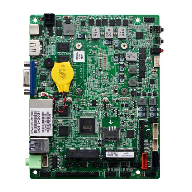 Intel Core i5 6360U/Celeron 3855U 3,5 дюймовая материнская плата с VGA/LVDS, 6 COM, 8 USB, двойная LAN