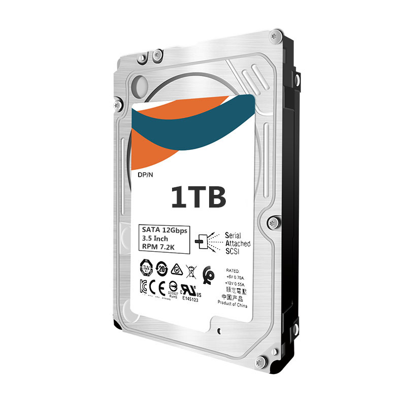 Жесткий диск HDD Hot Plug 7,2 K 6Gpbs SAS 2,5 дюйма SATA 3,5 дюйма ТБ жесткий диск 1 ТБ 06FJM V6MY4 400-ADJE