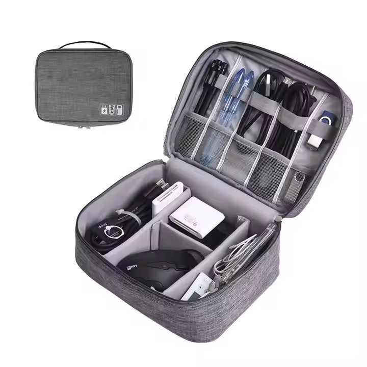 Digital Electronic Accessories Storage Cable Organizer Bag for Mouse charger data cable power bank mobile hard disk drive carry
