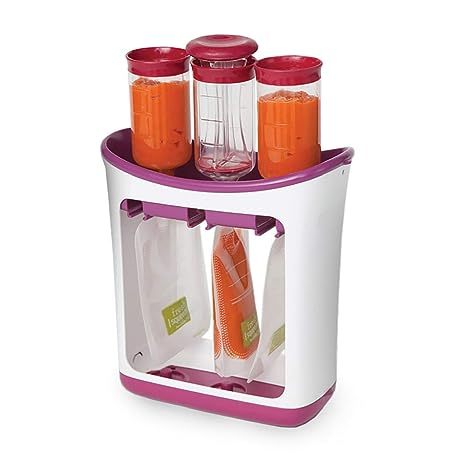 Squeeze Station For Homemade Baby Food Pouch Filling Station For Puree Food For Babies And Toddlers Dishwasher Safe And BPA-Free