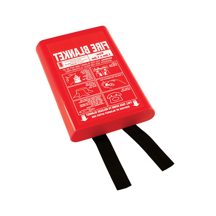 TL 1.5m1.5m EN1869 Certificate Fiberglass Emergency Escape fire blanket