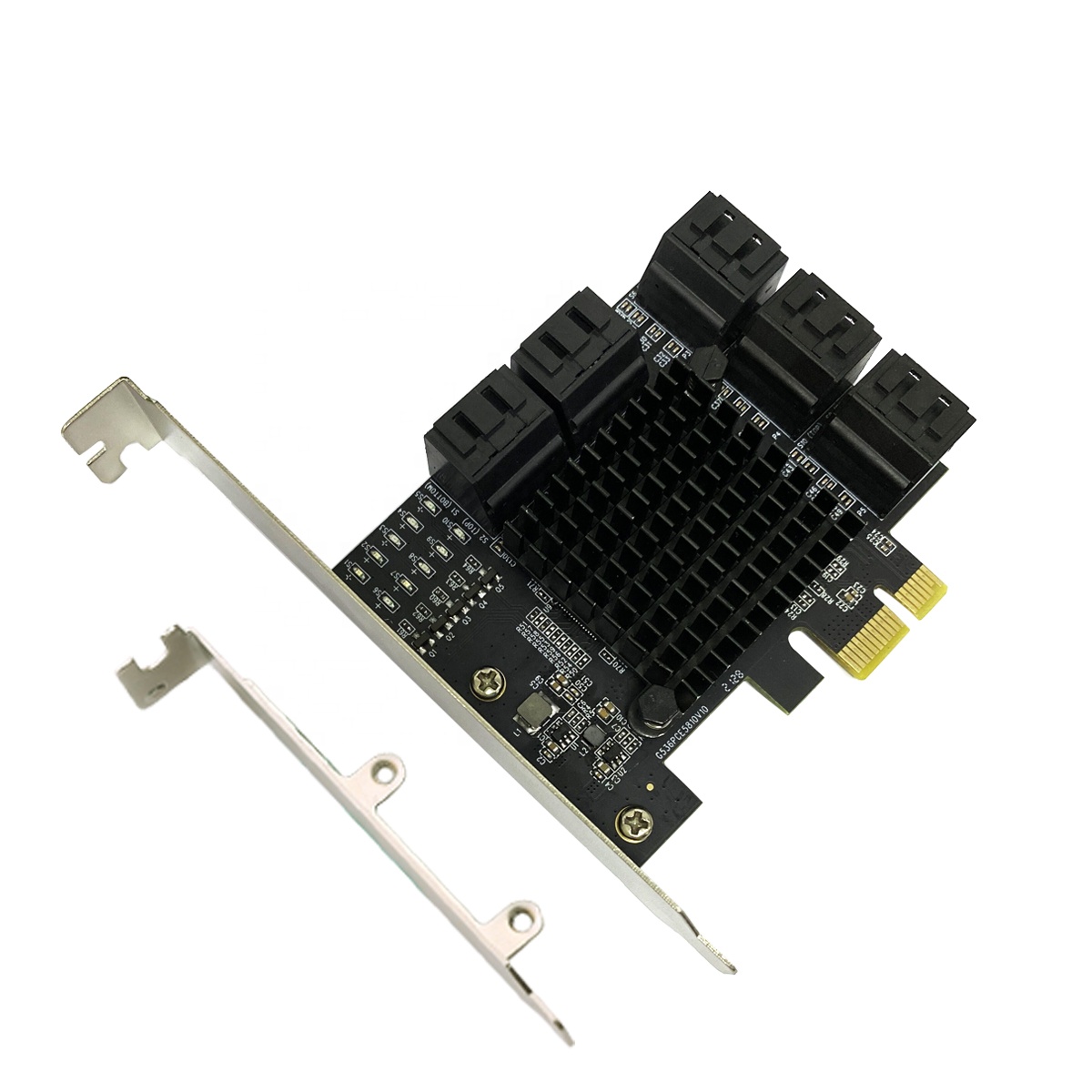 Лучшая плата расширения sata III 6g усилитель порта 10 портов sata 3 pci Экспресс Плата расширения