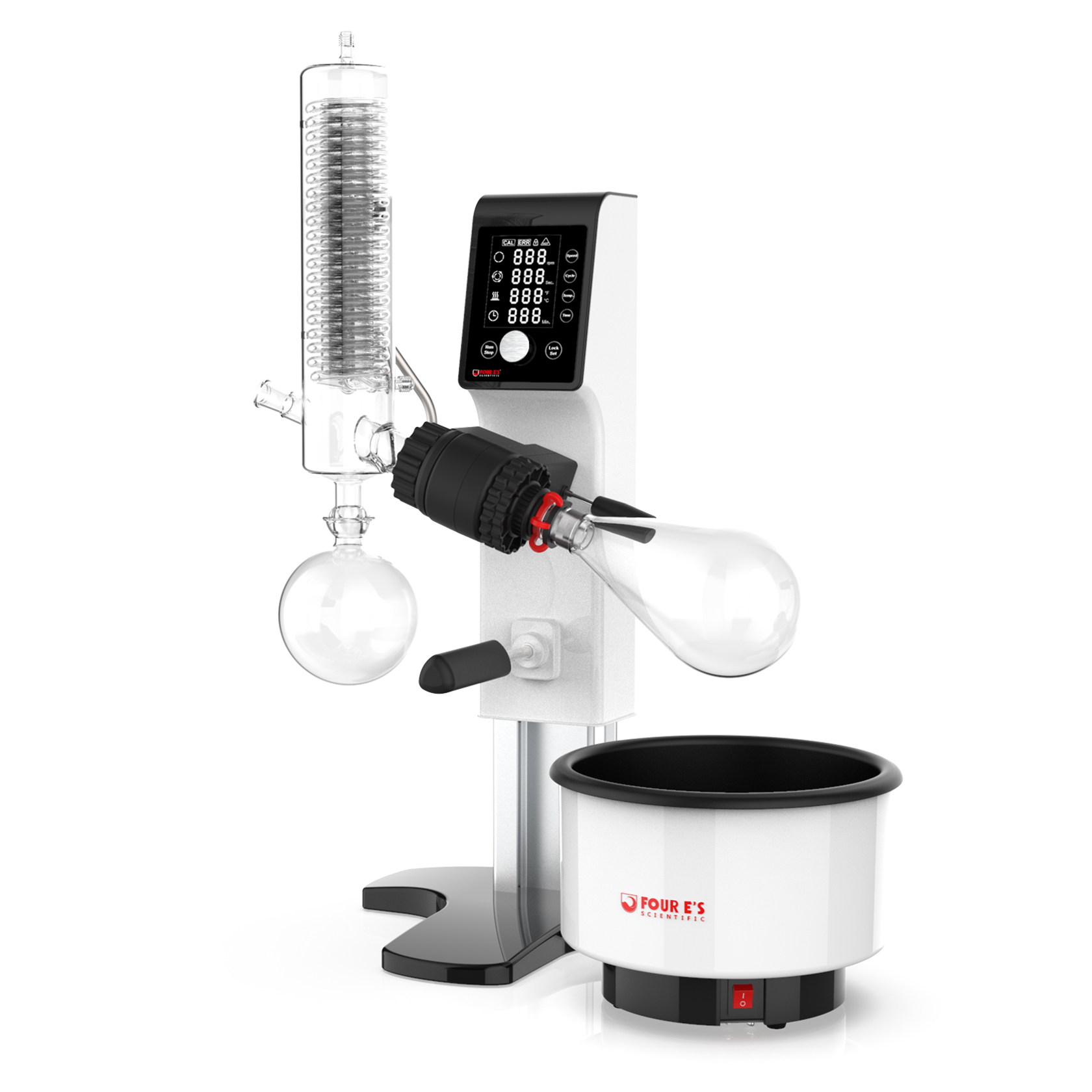 Laboratory Small Capacity Essential Oil Extraction Rotary Evaporator with Vacuum Pump