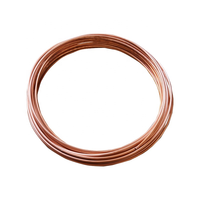Медная катушечная труба Astm B280 C12200 C2400 медная катушечная трубка для кондиционирования воздуха, медные катушечные трубы для охлаждения, трубка переменного тока