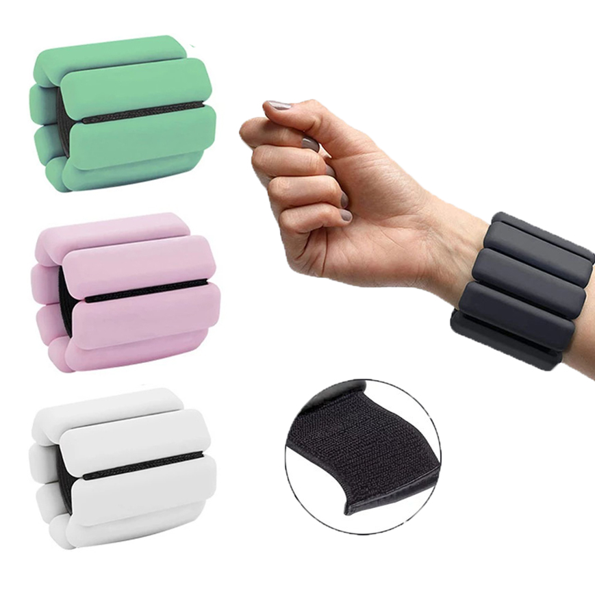 small size silicone weight bracelet for wrist, running sports exercise foot ankle ring