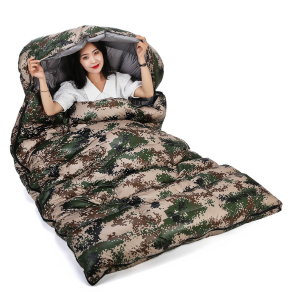 Good Quality Sleeping Bag With Lining Printing Sleeping Bag
