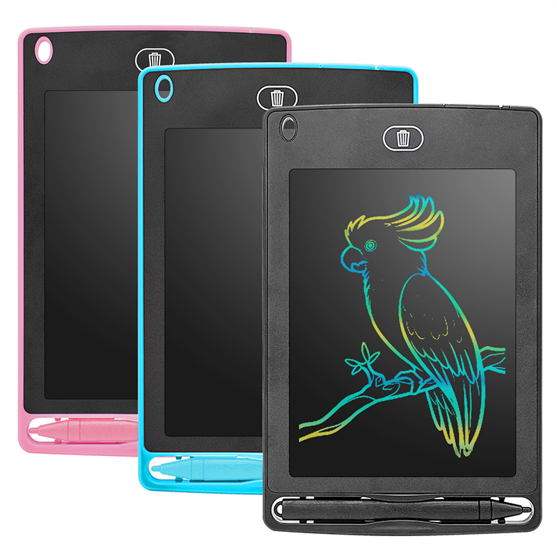 kids digital electronic drawing boards lcd creative writing memo pad 6.5/8.5/10/12 inch lcd writing tablet with memory