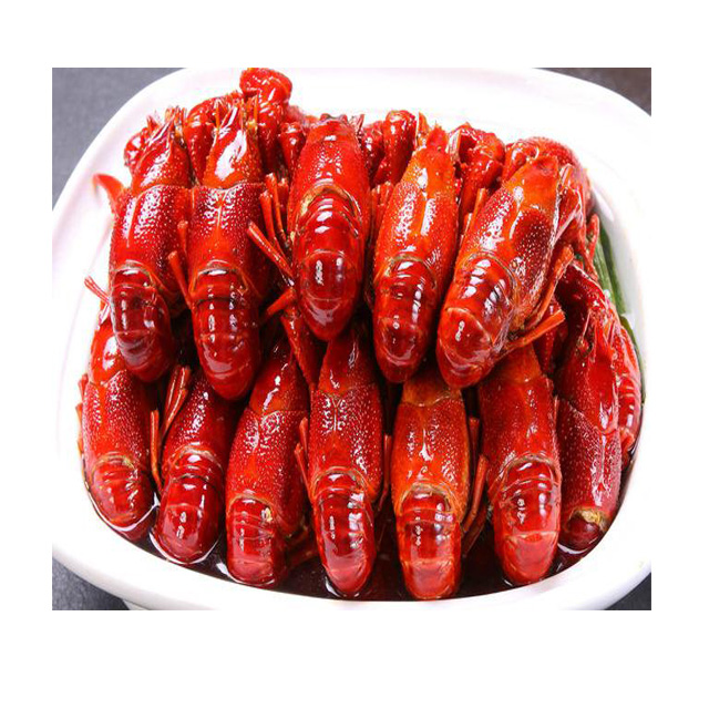 Замороженные вкусные раки готов к употреблению