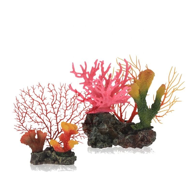 Factory Direct sales coral resin simulation coral fish tank decorative landscaping fake coralite coral reef