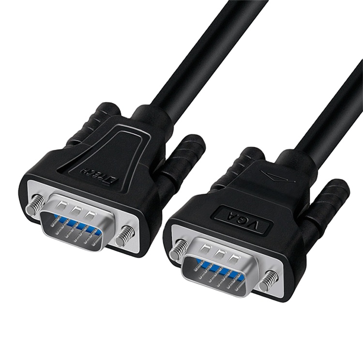 DTECH OEM/ODM 15-pin кабель со штыревыми соединителями на обоих концах для подключения VGA 3 + 6 кабель 1 м 1,5 м 3 фута, компьютерный кабель