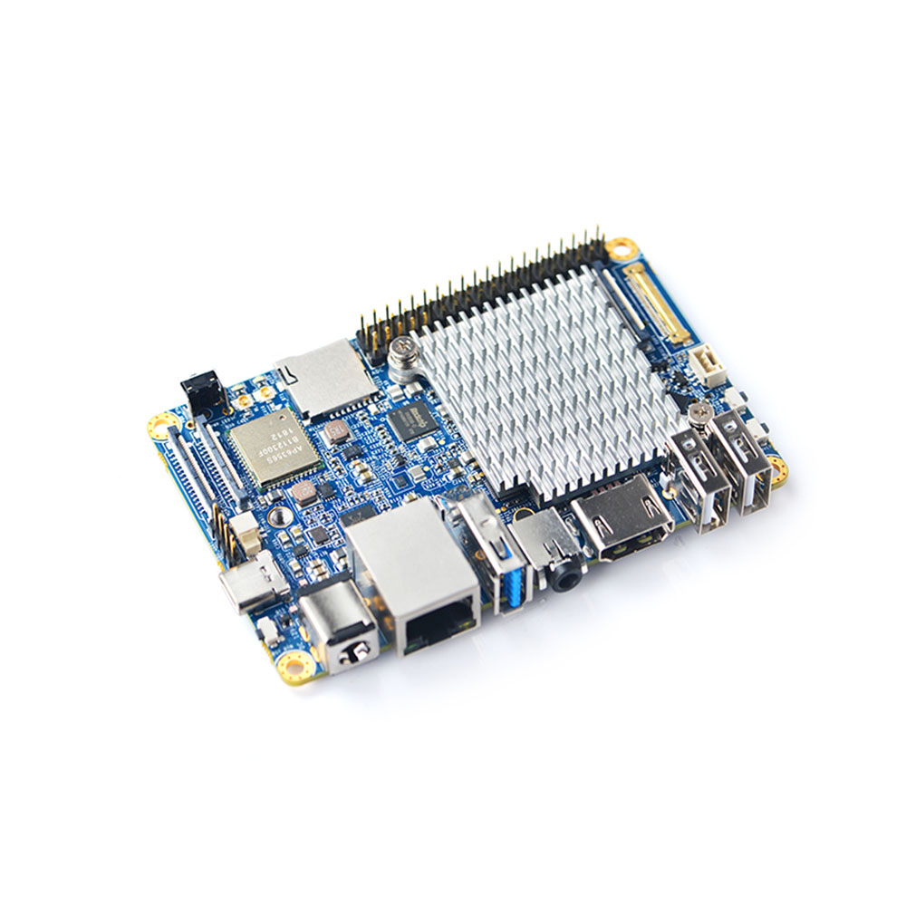 NanoPC T4 макетная плата RK3399 с открытым исходным кодом DDR3 ОЗУ 4 Гб Гбит/с Ethernet Поддержка Android 8,1 Ubuntu, AI и глубокого обучения