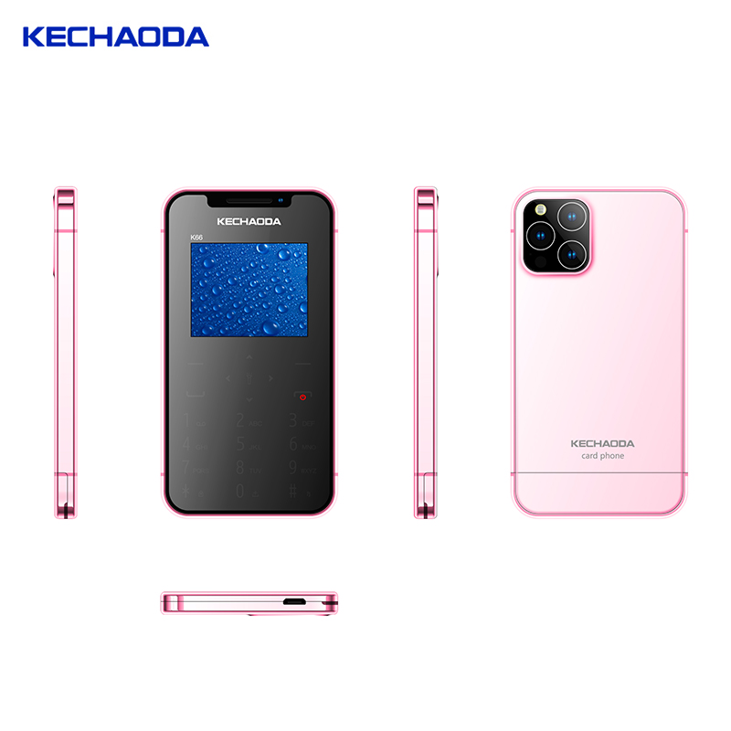 KECHAODA K66 400 мАч литий-ионный аккумулятор заводская настройка кредитных карт дешевые телефоны