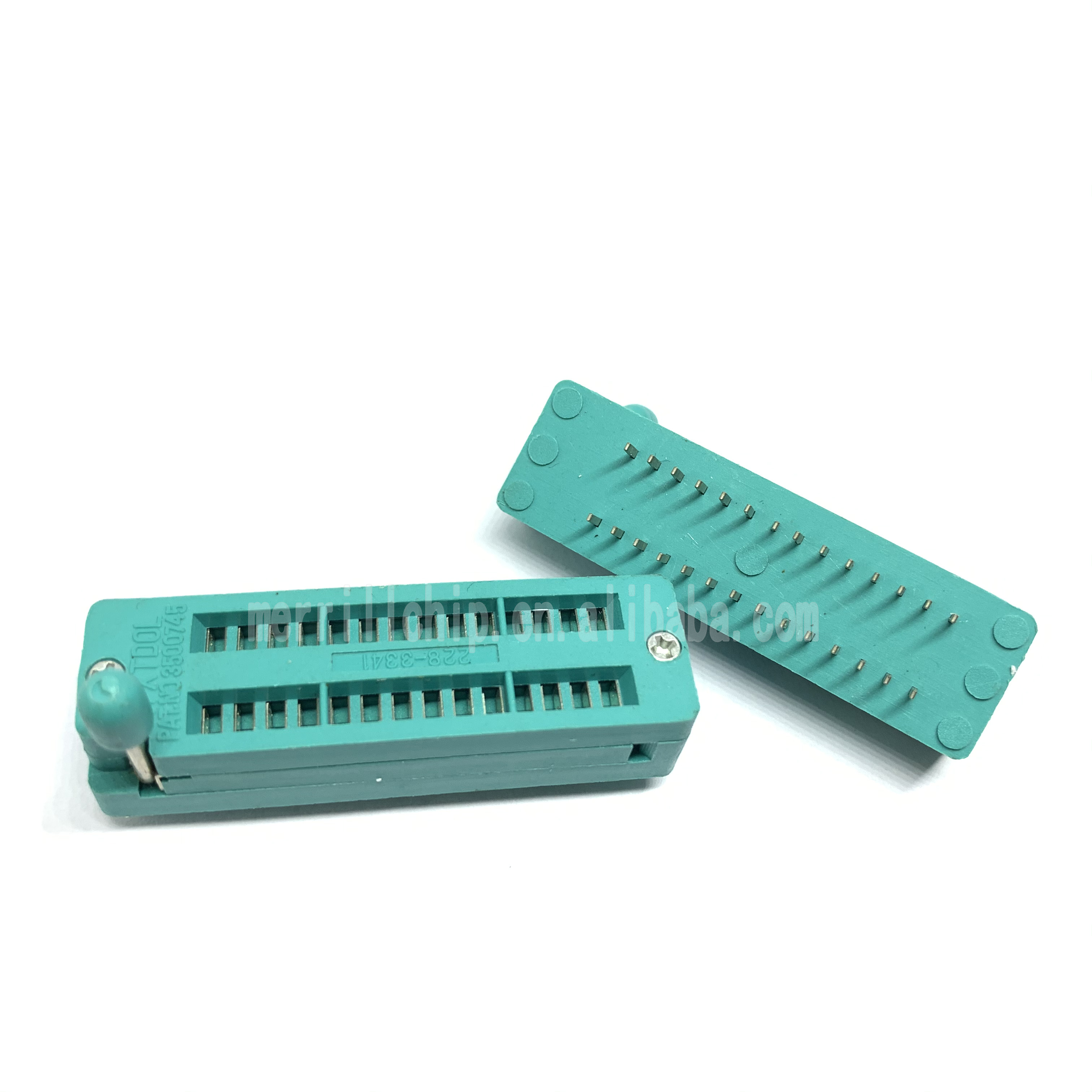 Высококачественное тестовое гнездо Merrillchip IC Zif Socket DIP-28