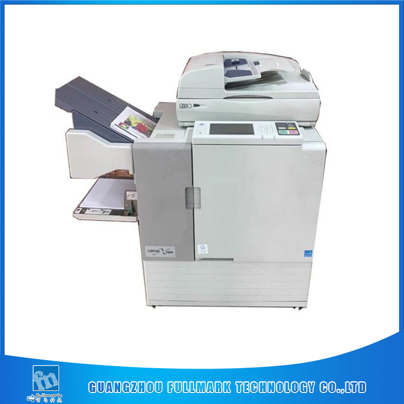Хорошее использование, risos comcolor machine 7150/7250, ризографический цифровой дубликатор, печатные копиры