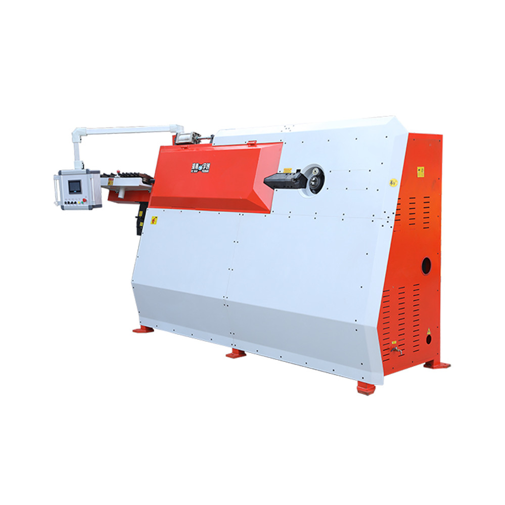 4-12mm CNC steel wire bending machine iron/rebar/steel rebar automatic stirrup bending machine electrical rebar bender